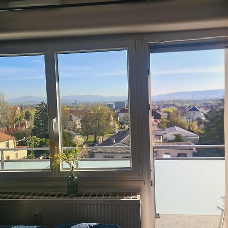 Studio Kulla Avec Terasse 5Mn Basel Airport Saint-Louis  Bagian luar foto