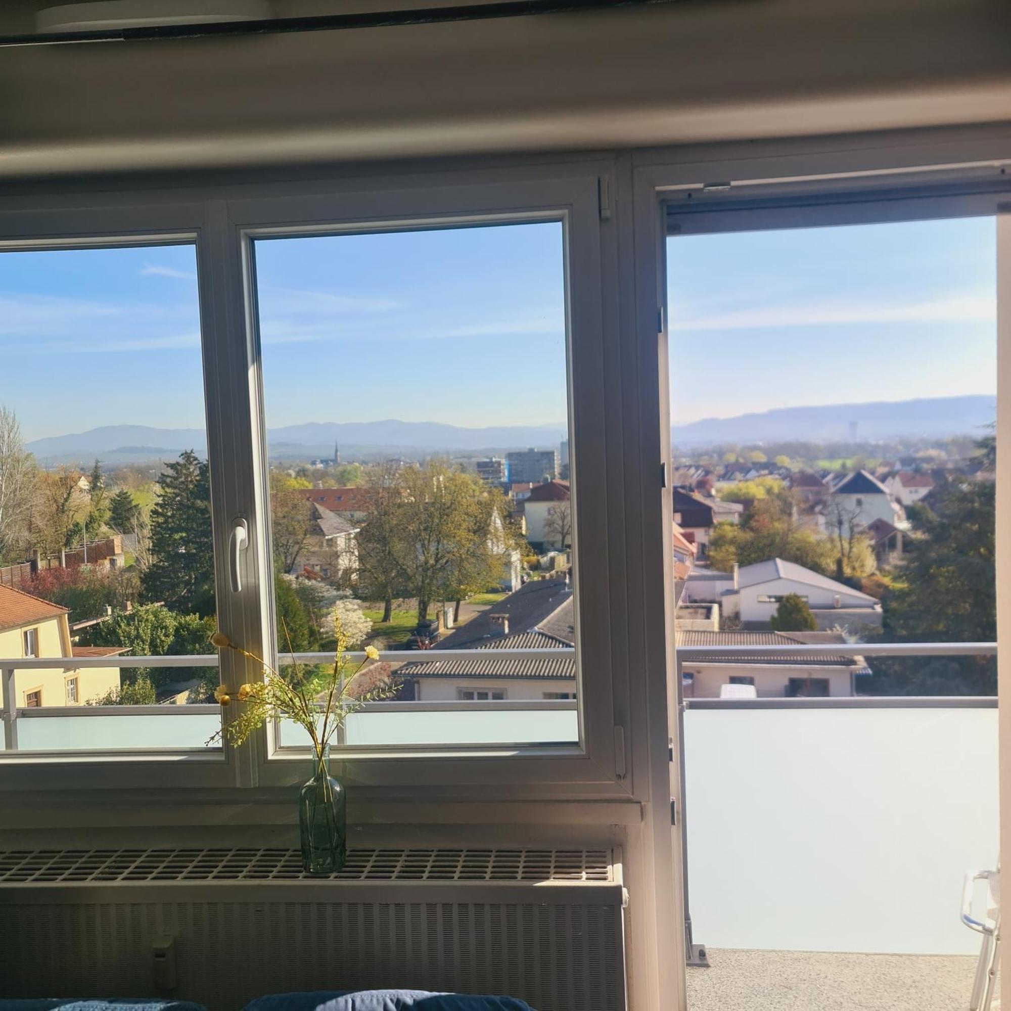 Studio Kulla Avec Terasse 5Mn Basel Airport Saint-Louis  Bagian luar foto